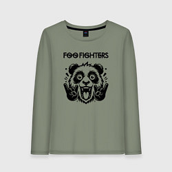 Женский лонгслив Foo Fighters - rock panda