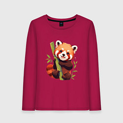 Женский лонгслив The Red Panda