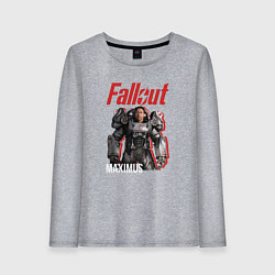 Женский лонгслив Фаллаут - Максимус