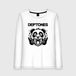 Женский лонгслив Deftones - rock panda