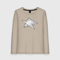 Женский лонгслив Шкура медведя