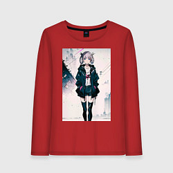 Женский лонгслив Надзуна Нанакуса - Песнь ночных сов