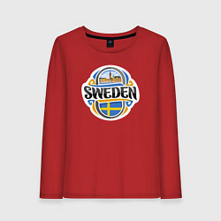 Женский лонгслив Sweden