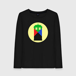 Женский лонгслив Tardis color
