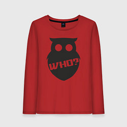 Женский лонгслив Кто сова
