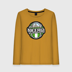 Женский лонгслив Nigeria