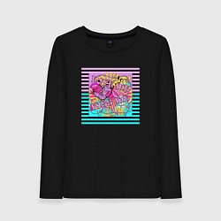 Женский лонгслив Люби меня целуй меня