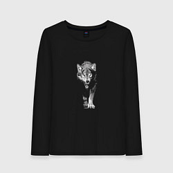 Женский лонгслив Оскал зверя