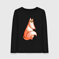 Женский лонгслив Редкой хитрости дама