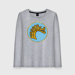 Лонгслив хлопковый женский Даны из Total War: Attila, цвет: меланж