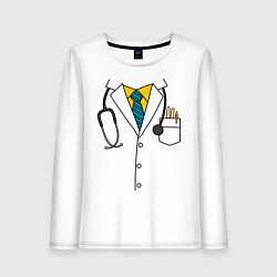 Женский лонгслив Халат врача