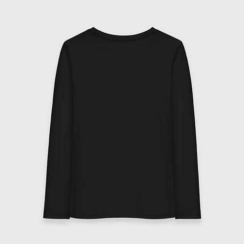 Женский лонгслив Fenrir black vinyl / Черный – фото 2