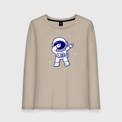 Женский лонгслив Spaceman dab