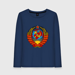 Женский лонгслив Ussr gerb