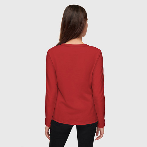 Женский лонгслив Counter Strike 2 - gamer / Красный – фото 4