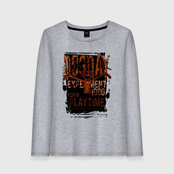 Лонгслив хлопковый женский Пеклопёс DogDay, цвет: меланж