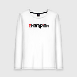 Женский лонгслив Champion