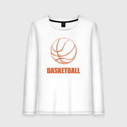 Женский лонгслив Ball basket
