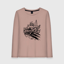 Женский лонгслив Вольво viking