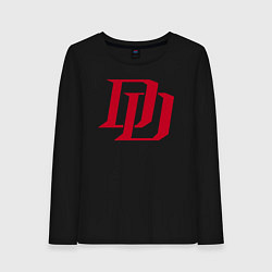Женский лонгслив Daredevil logo