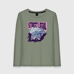 Женский лонгслив Street legal