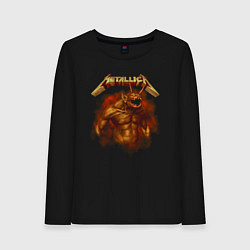 Женский лонгслив Metallica Funny Monster