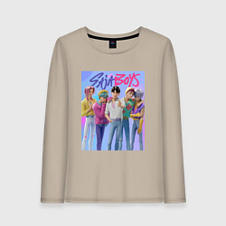 Женский лонгслив Saja Boys, Кейпоп-охотницы на демонов