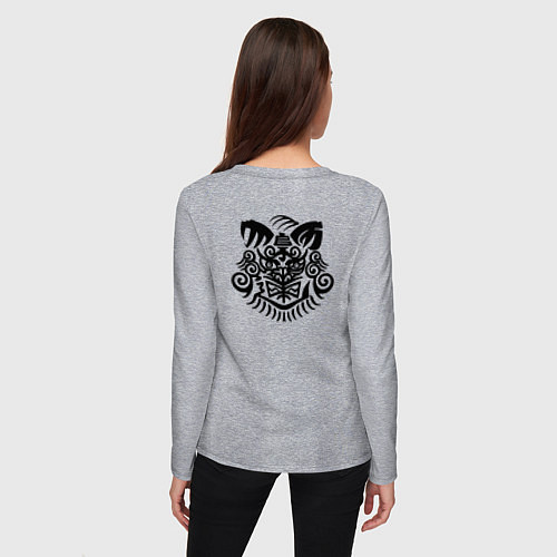 Женский лонгслив Тогамэ арт - Ветролом / Меланж – фото 4