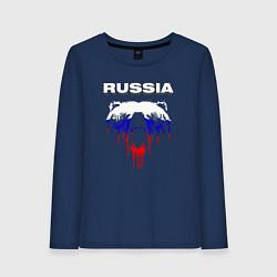 Женский лонгслив Bear Russia