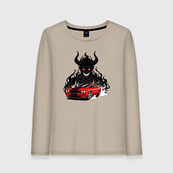 Женский лонгслив Dodge - Demon SRT