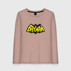 Женский лонгслив Batman old classic