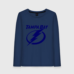 Лонгслив хлопковый женский HC Tampa Bay, цвет: тёмно-синий