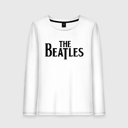 Лонгслив хлопковый женский The Beatles, цвет: белый