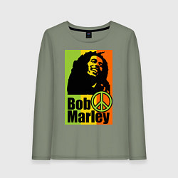 Женский лонгслив Bob Marley: Jamaica