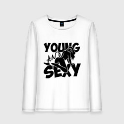 Женский лонгслив Young & Sexy