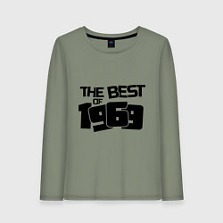 Женский лонгслив The best of 1969