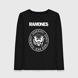 Женский лонгслив Ramones