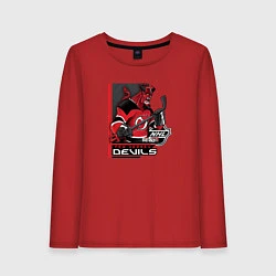 Женский лонгслив New Jersey Devils