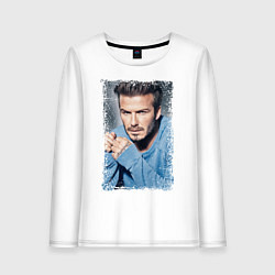 Женский лонгслив David Beckham: Portrait