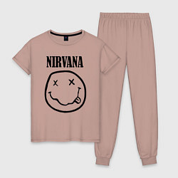 Женская пижама Nirvana