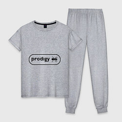 Женская пижама Prodigy лого с муравьем