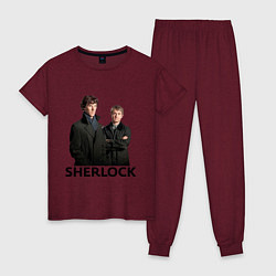 Женская пижама Sherlock