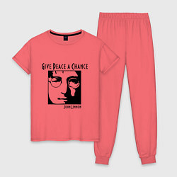 Женская пижама Give Peace a Chance