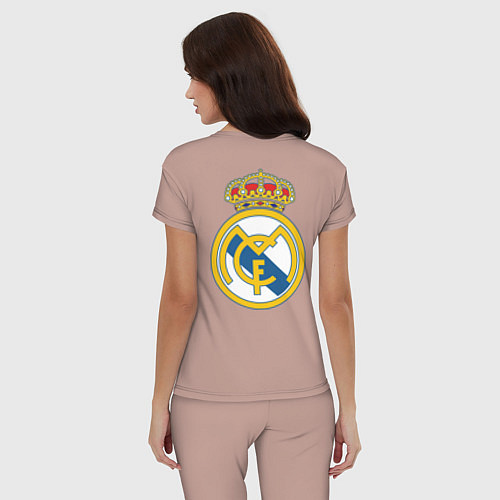 Женская пижама Real Madrid FC / Пыльно-розовый – фото 4