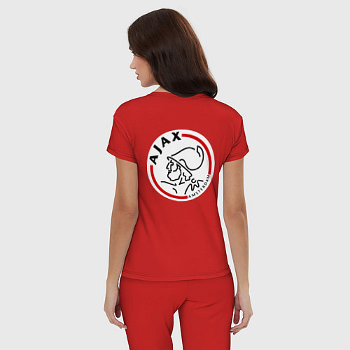 Женская пижама Ajax FC / Красный – фото 4