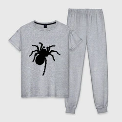 Женская пижама Черный паук