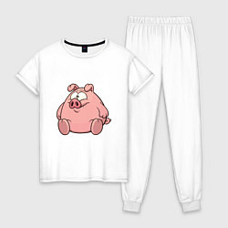 Женская пижама Свинка