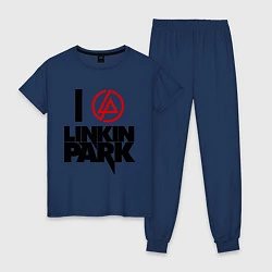 Женская пижама I love Linkin Park