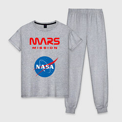 Женская пижама Nasa Mars mission