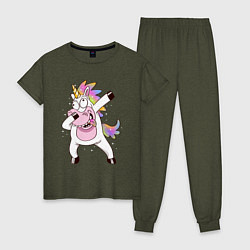 Женская пижама Dabbing Unicorn